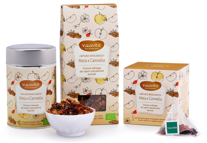 FILTROSCRIGNO MELA E CANNELLA BIO 15 FILTRI X 3,5 G - Pharmaleader