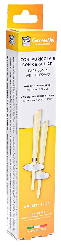 CONI AURICOLARI 2 PEZZI GAMMADIS - Pharmaleader