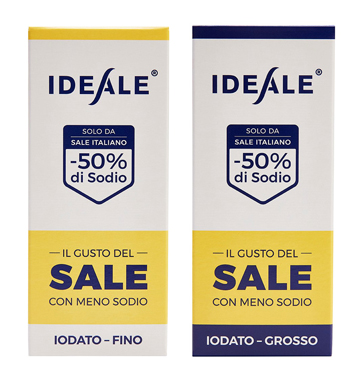 IDEALE CONDIMENTO A BASE DI SALE ALIMENTARE GROSSO 300 G - Pharmaleader