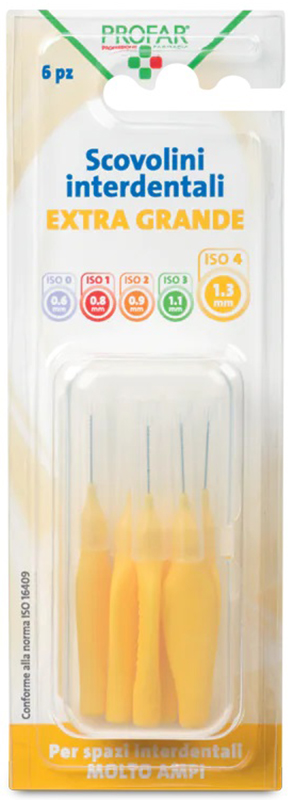 PROFAR SCOVOLINI GIALLO 1,3 6 PEZZI - Pharmaleader