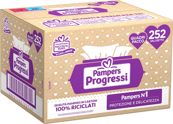 SENSITIVE QUADRI SALVIETTINE 252 PEZZI - Pharmaleader