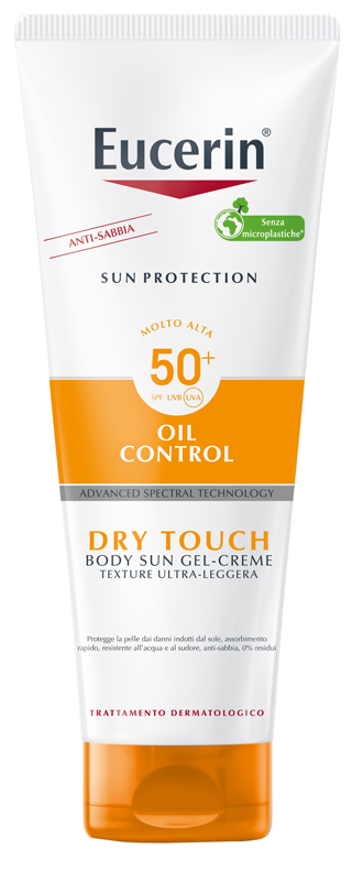 EUCERIN SUN PROTECTION OIL CONTROL DRY TOUCH SPF 50+ SUN GEL CREME 200 ML - Pharmaleader
