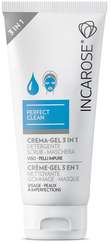 INCAROSE PERFECT CLEAN CREMA-GEL 3 IN 1 75 ML - Pharmaleader