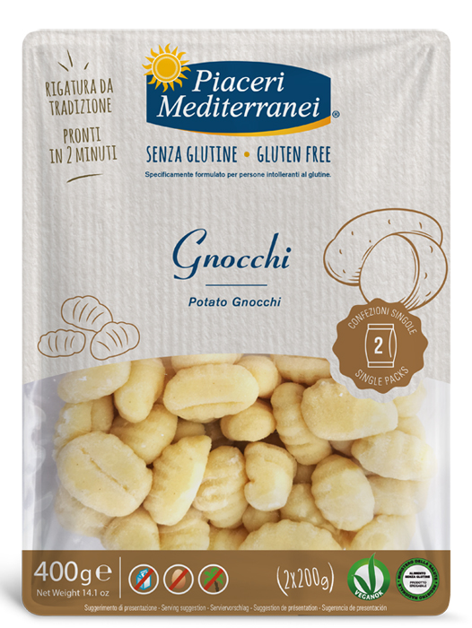 PIACERI MEDITERRANEI GNOCCHI 400 G - Pharmaleader