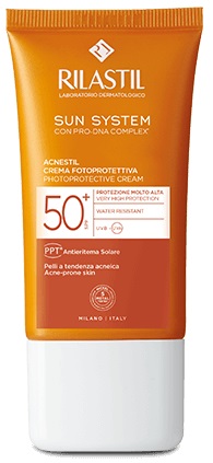 RILASTIL SUN SYSTEM ACNESTIL SPF 50+ CREMA 40 ML - Pharmaleader