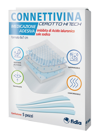 CEROTTO CONNETTIVINA HITECH 6 X 7 CM 5 PEZZI - Pharmaleader