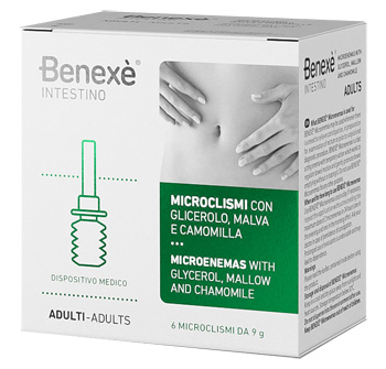 BENEXE' MICROCLISMI ADULTI 6 PEZZI X 9 G FARMACIA - Pharmaleader