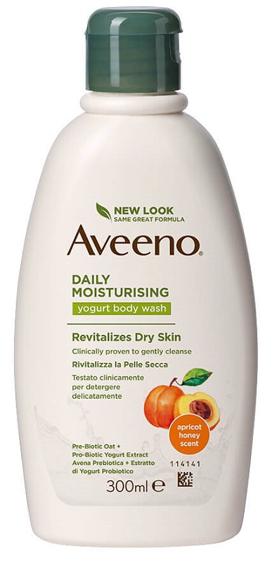 AVEENO BAGNO DOCCIA YOGURT ALBICOCCA & MIELE 300 ML - Pharmaleader
