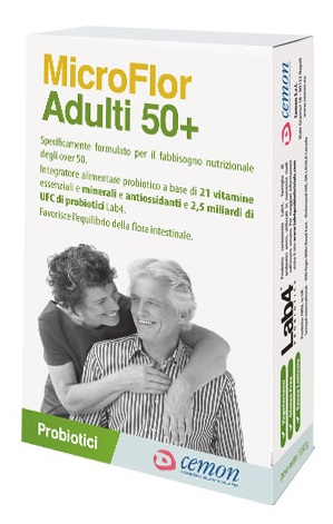 MICROFLOR ADULTI 50+ 30 CAPSULE - Pharmaleader