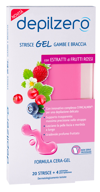 DEPILZERO STRISCE GEL GAMBE BRACCIA 20 PEZZI - Pharmaleader