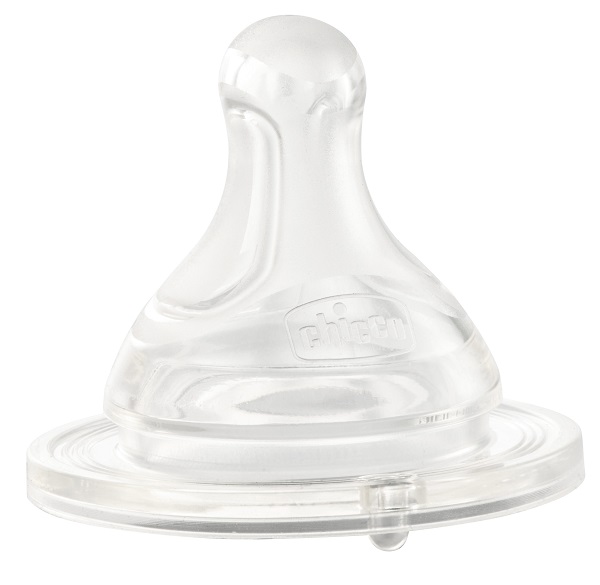 CHICCO TETTARELLA PERFECT 5 2M IN SILICONE 2 FORI 2 PEZZI - Pharmaleader