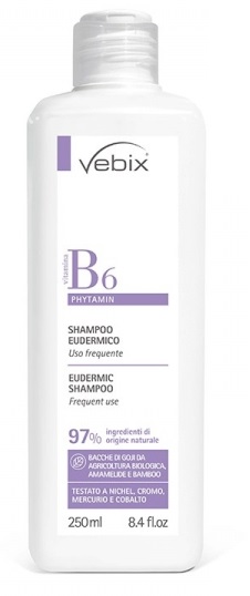 VEBIX PHYTAMIN SHAMPOO USO QUOTIDIANO EUDERMICO 250 ML - Pharmaleader