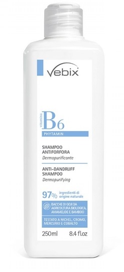 VEBIX PHYTAMIN SHAMPOO ANTIFORFORA DERMOPURIFICANTE 250 ML - Pharmaleader
