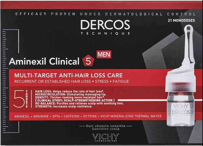 DERCOS AMINEXIL UOMO 12 FIALE 6 ML - Pharmaleader