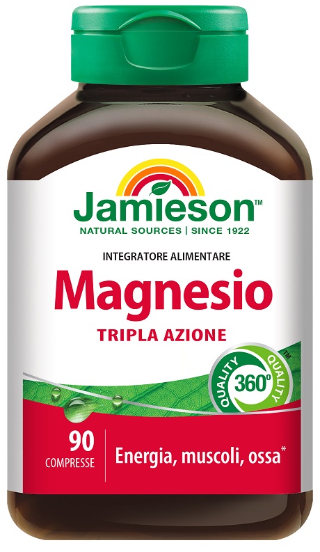 JAMIESON MAGNESIO TRIPLA AZIONE 90 COMPRESSE - Pharmaleader