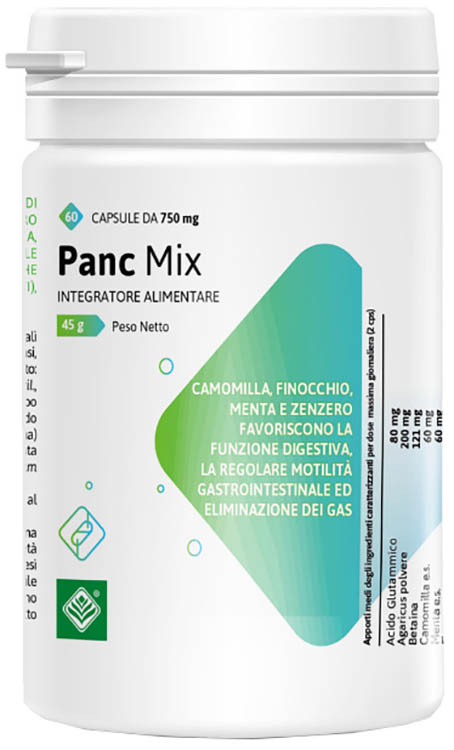 PANC MIX 60 CAPSULE DA 750 MG - Pharmaleader
