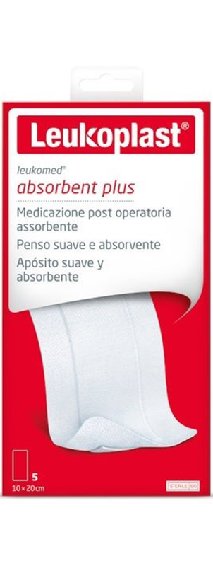 LEUKOMED MEDICAZIONE POST-OPERATORIA IN TESSUTO NON TESSUTO 10 X 20 CM - Pharmaleader