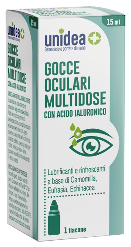 UNIDEA GOCCE OCULARI MULTIDOSE 15 ML - Pharmaleader