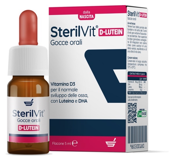 STERILVIT D LUTEIN DHA GOCCE 5 ML - Pharmaleader
