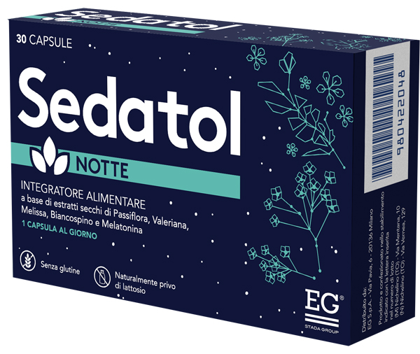 SEDATOL NOTTE 30 CAPSULE - Pharmaleader