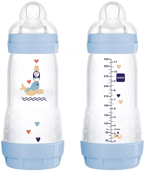 MAM BIBERON EASY START 320 ML 4+ TETTARELLA 3 MASCHIO - Pharmaleader