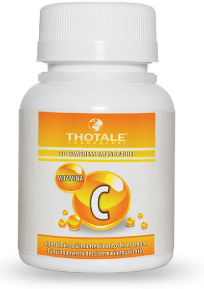 THOTALE VITAMINA C 60 COMPRESSE MASTICABILI - Pharmaleader