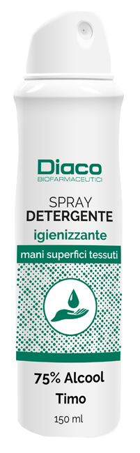 SPRAY DETERGENTE IGIENIZZANTE MANI E SUPERFICI SPRAY 150 ML - Pharmaleader