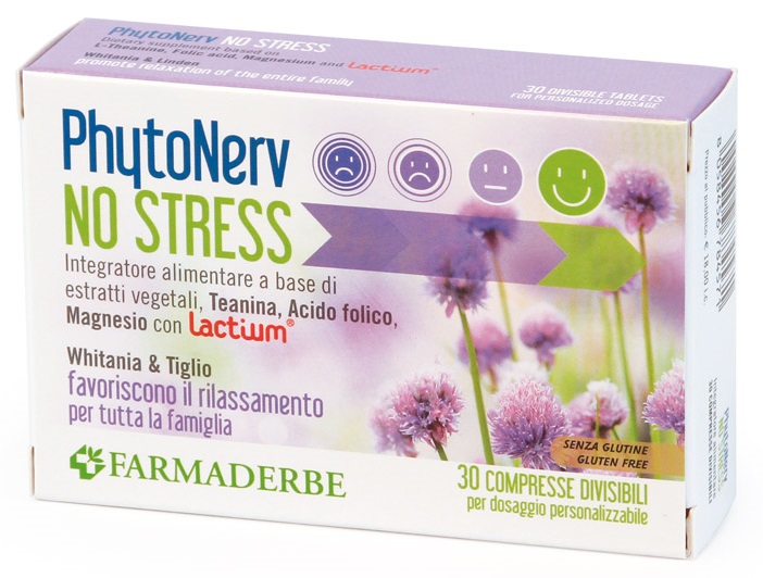 PHYTONERV NO STRESS 30 COMPRESSE - Pharmaleader