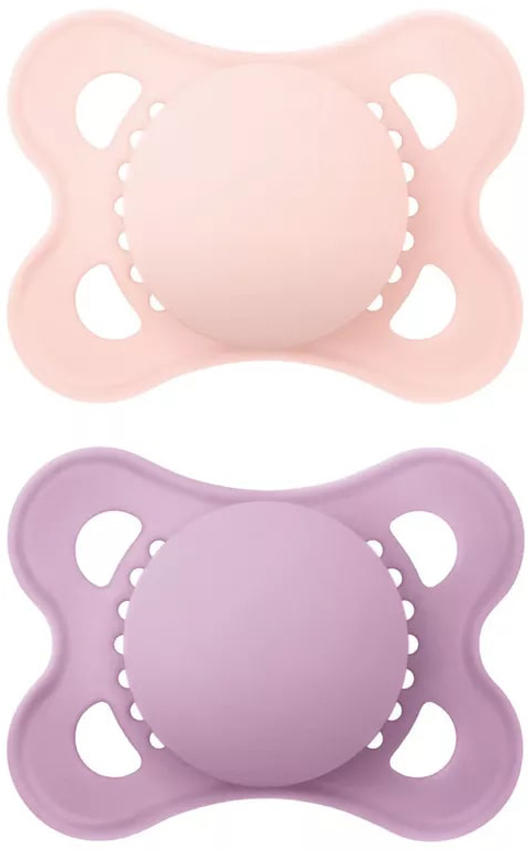 MAM SUCCHIETTO ORIGINAL 2-6 MESI SILICONE FEMMINA 2 PEZZI - Pharmaleader