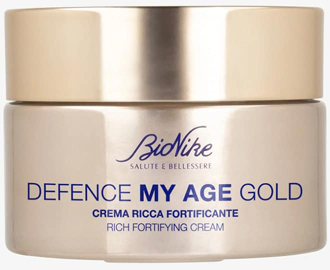 DEFENCE MY AGE GOLD CREMA RICCA FORTIFICANTE 50 ML - Pharmaleader