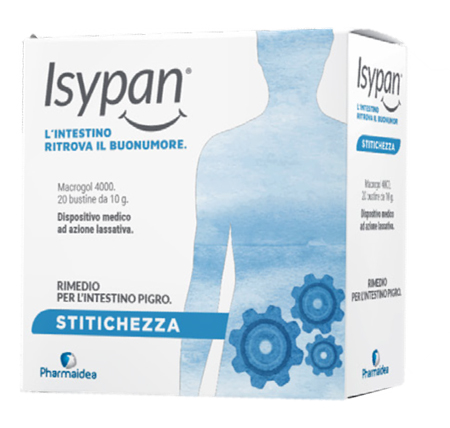 ISYPAN STITICHEZZA MACROGOL 4000 20 BUSTINE 10 G - Pharmaleader