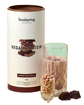 VEGAN PROTEIN CHOCOLATE 750 G - Pharmaleader