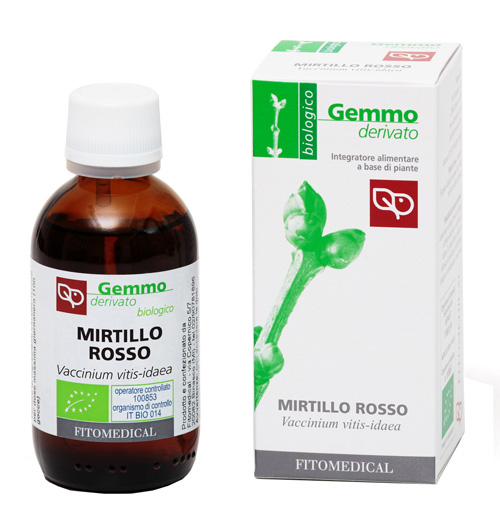 MIRTILLO ROSSO MACERATO GLICERICO 50 ML BIO - Pharmaleader
