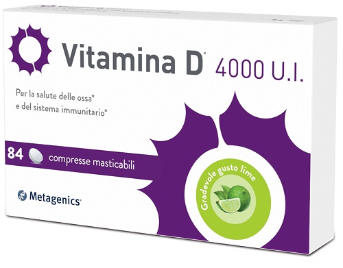 VITAMINA D 4000UI 84 COMPRESSE - Pharmaleader