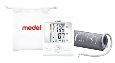 MEDEL SENSE MISURATORE DI PRESSIONE AUTOMATICO CON ADATTATORE - Pharmaleader
