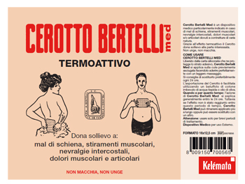 BERTELLI CEROTTO MED MEDIO 16 X 12,5 CM - Pharmaleader