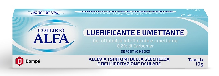 COLLIRIO ALFA LUBRIFICANTE E UMETTANTE GEL 10 ML - Pharmaleader