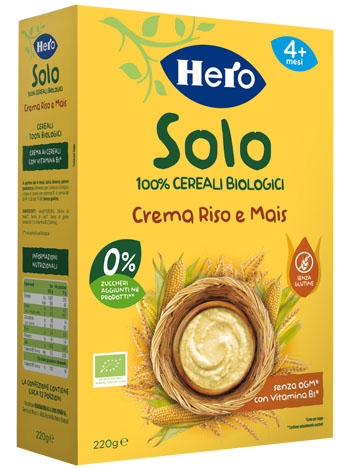 HERO SOLO CREMA RISO E MAIS 220 G - Pharmaleader