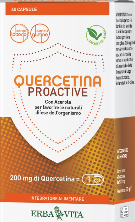 QUERCETINA PROACTIVE 60 CAPSULE - Pharmaleader