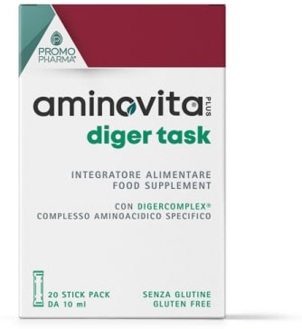 AMINOVITA PLUS DIGER TASK 20 STICK DA 10ML - Pharmaleader