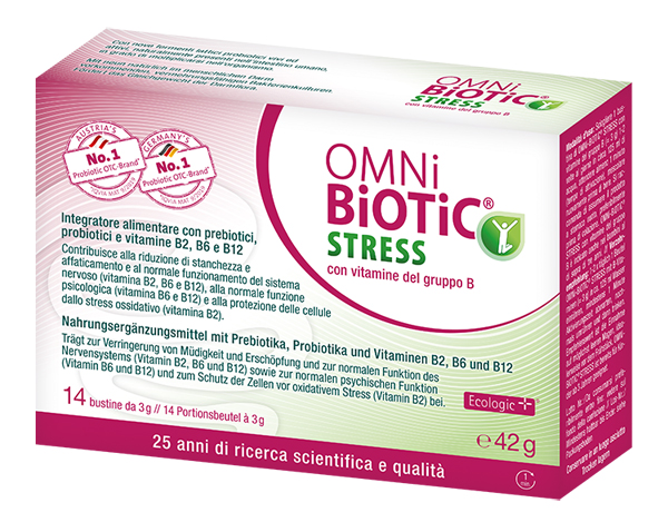 OMNI BIOTIC STRESS VITAMINE GRUPPO B 14 BUSTINE DA 3 G - Pharmaleader