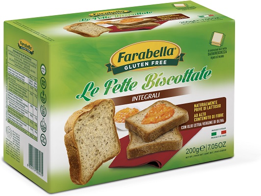FARABELLA FETTE BISCOTTATE INTEGRALI 200 G - Pharmaleader