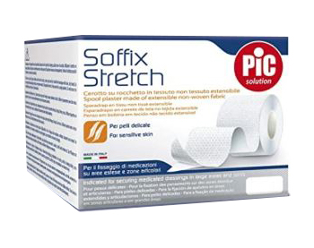 CEROTTO IN ROCCHETTO SOFFIX STRETCH 2,5X500 CM CON FUSTELLA - Pharmaleader