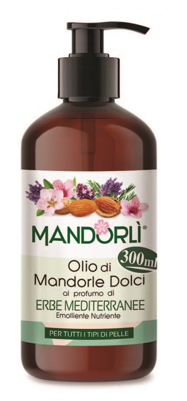MANDORLI ERBE MEDITERRANEE OLIO CORPO 300 ML - Pharmaleader