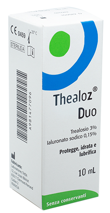 SOLUZIONE OCULARE THEALOZ DUO 10 ML - Pharmaleader