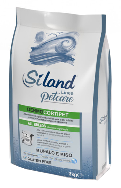 SILAND MANGIME SECCO DERMOCORTIPET ALL BREEDS 3 KG - Pharmaleader