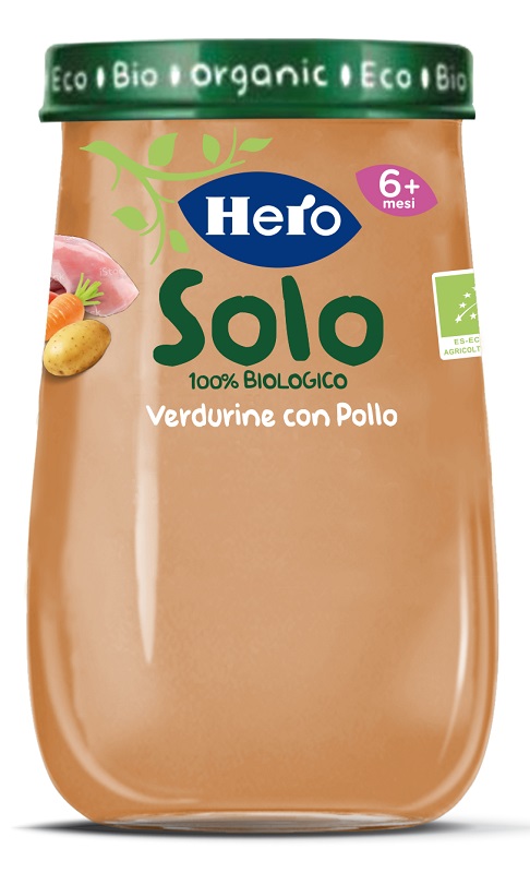 HERO BABY SOLO OMOGENEIZZATO POLLO VERDURE 190 G - Pharmaleader