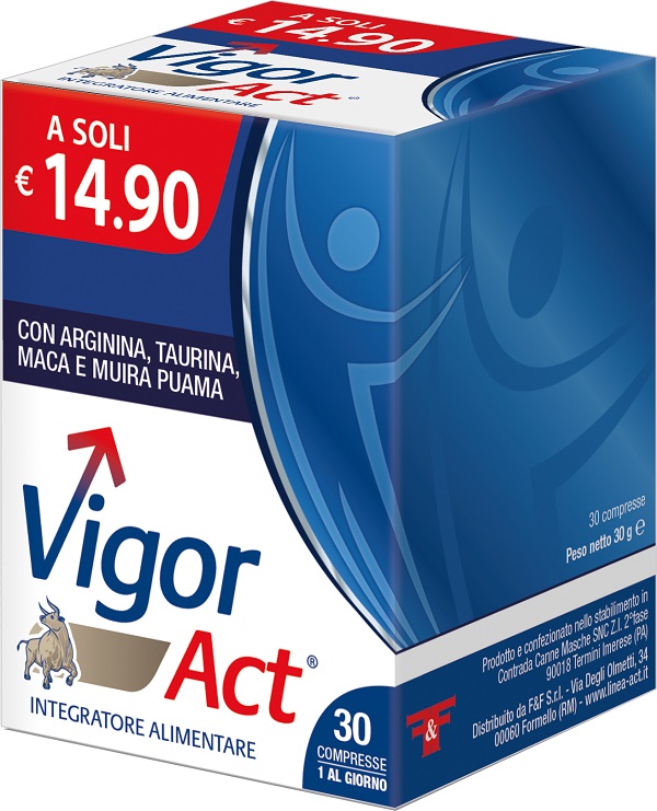VIGOR ACT 30 COMPRESSE - Pharmaleader