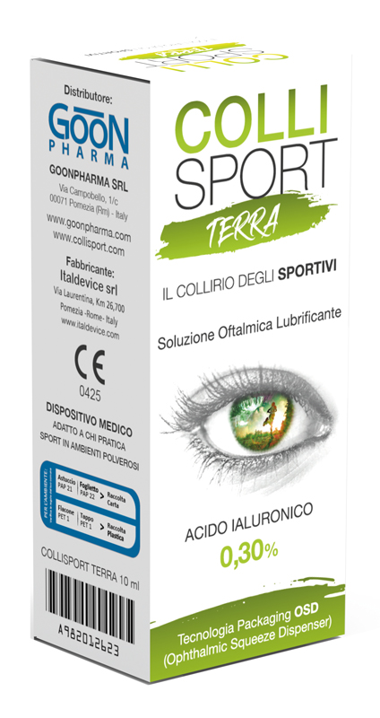 COLLISPORT TERRA SOLUZIONE OFTALMICA LUBRIFICANTE 10 ML - Pharmaleader
