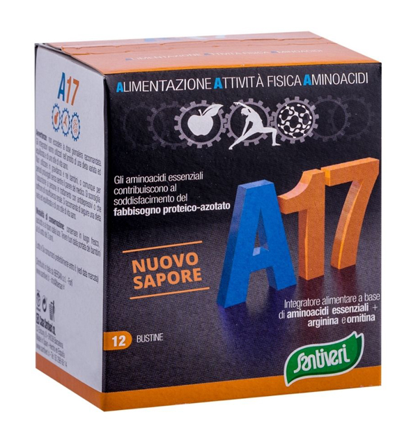 PACK A17 NEW 3 PEZZI 1 A17 12 BUSTINE + 1 OMEGA 3 VEGETALE 33 G + 1 KRAUTEN BASEN 200 ML - Pharmaleader